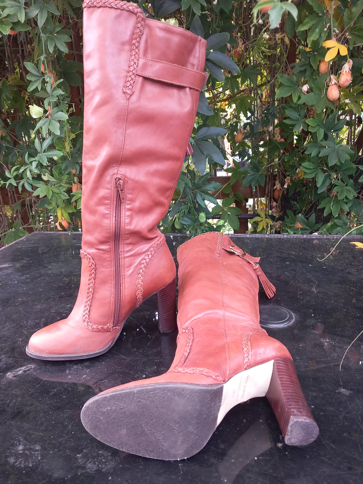Uk 5 vintage River Island leather boots