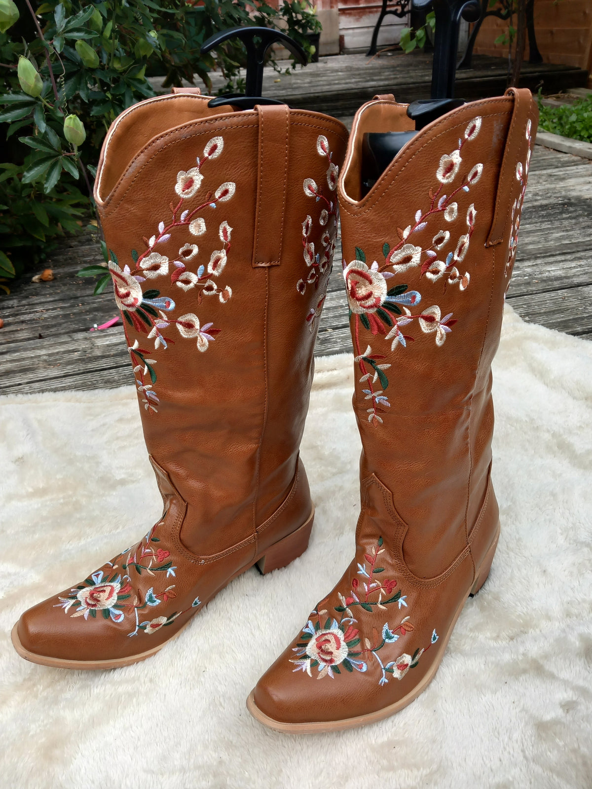 Uk 6 5 Cowgirl mid calf boots